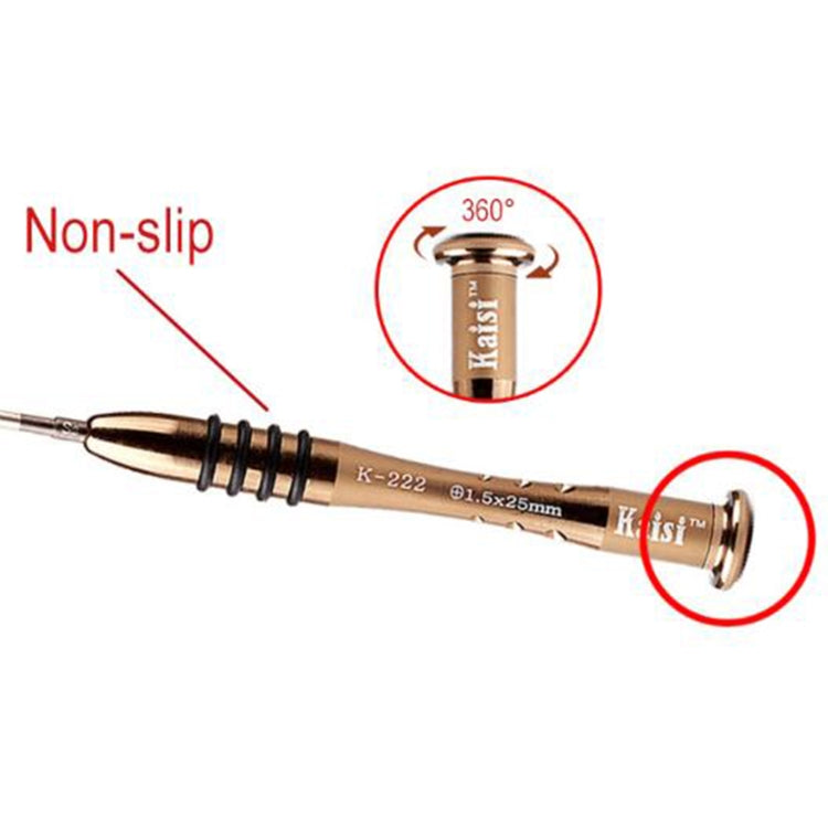 Kaisi K-222 Precision Screwdrivers Professional Repair Opening Tool for Mobile Phone Tablet PC (Torx: T5) - free shipping - PMC TechLife - Order now!