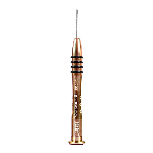 Kaisi K-222 Precision Screwdrivers Professional Repair Opening Tool for Mobile Phone Tablet PC (Straight: 2.0) - free shipping - PMC TechLife - Order now!