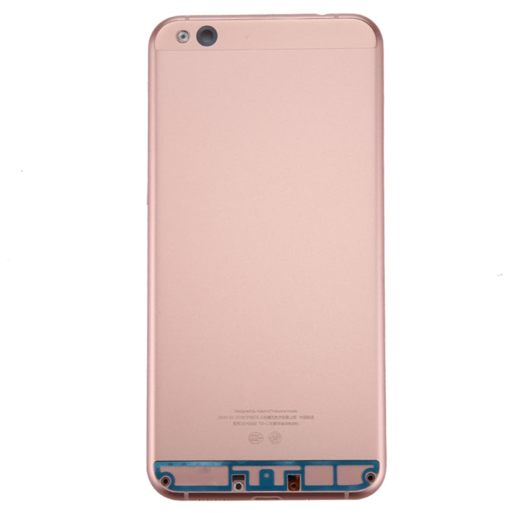 For Xiaomi Mi 5c Battery Back Cover(Rose Gold) - Back Cover by PMC Jewellery | Online Shopping South Africa | PMC Jewellery | Buy Now Pay Later Mobicred