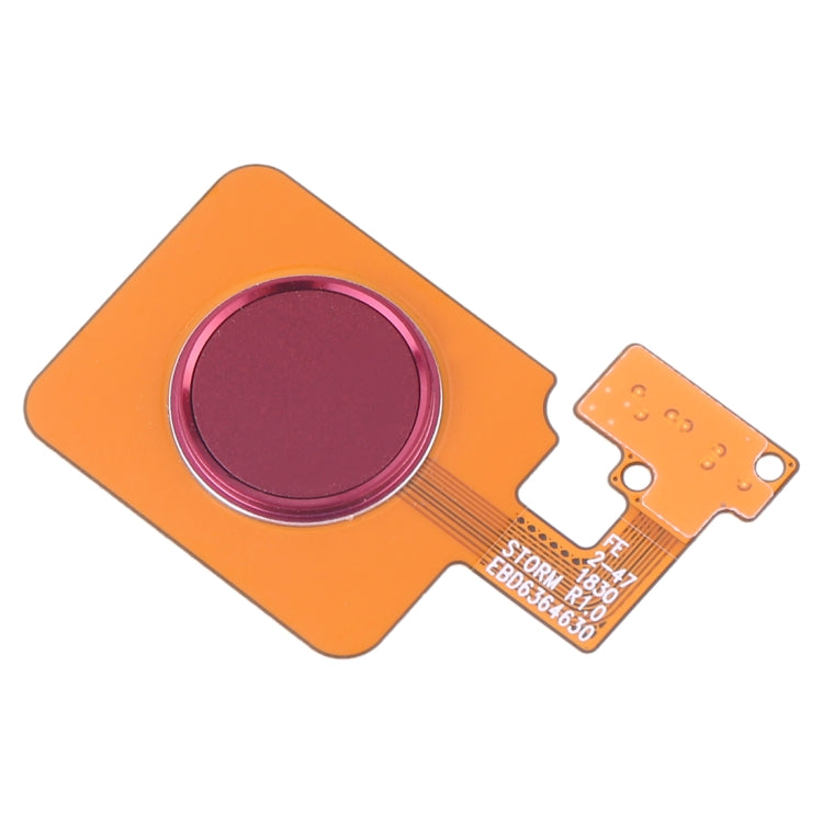 Fingerprint Sensor Flex Cable for LG V40 ThinQ V405QA7 V405 (Red) - For LG by PMC Jewellery | Online Shopping South Africa | PMC Jewellery | Buy Now Pay Later Mobicred