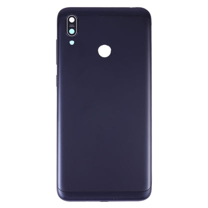 Battery Back Cover with Camera Lens for Asus Zenfone Max M2 ZB633KL ZB632KL(Dark Blue) - Back Cover by PMC Jewellery | Online Shopping South Africa | PMC Jewellery | Buy Now Pay Later Mobicred