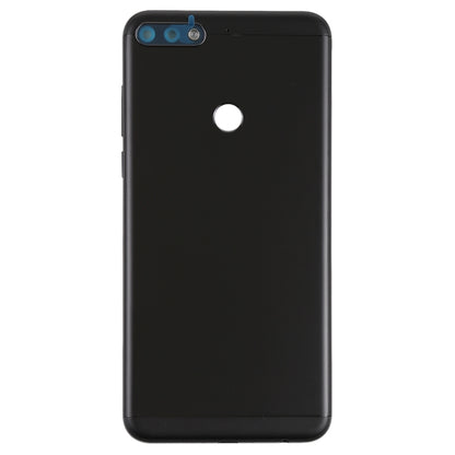 Back Cover with Side Keys for Huawei Honor Play 7C(Black) - Back Cover by PMC Jewellery | Online Shopping South Africa | PMC Jewellery | Buy Now Pay Later Mobicred