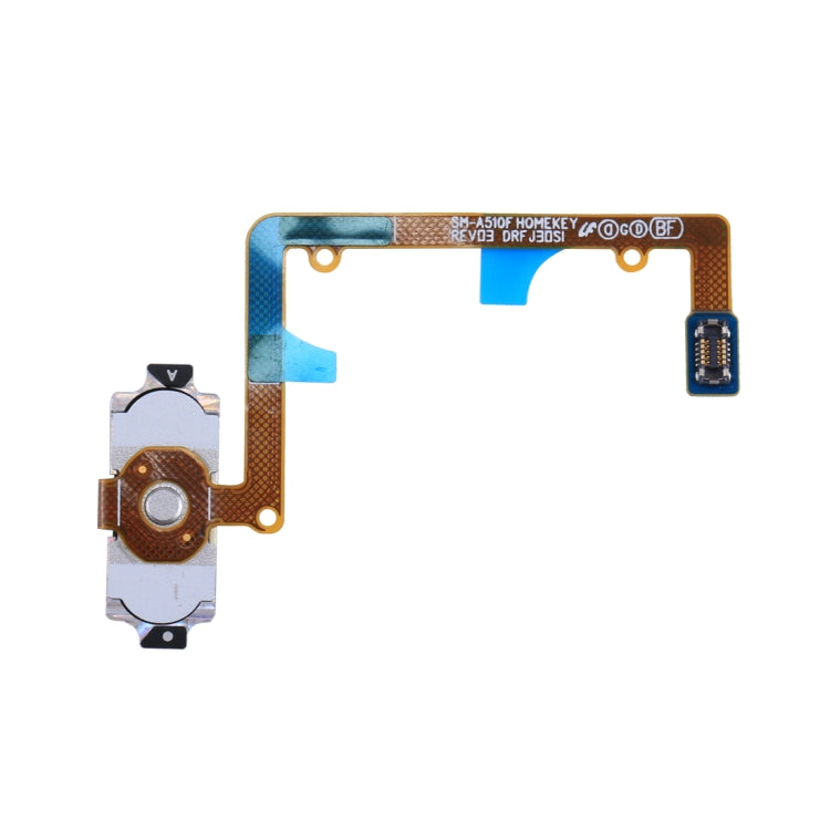 For Galaxy A5 (2016) / A510 Home Button Flex Cable with Fingerprint Identification(Black) - free shipping - PMc TechLife - Order now!