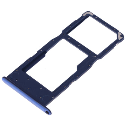 SIM Card Tray + SIM Card Tray / Micro SD Card Tray for Huawei Honor 20i (Blue) - Card Socket by PMC Jewellery | Online Shopping South Africa | PMC Jewellery