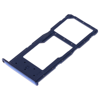 SIM Card Tray + SIM Card Tray / Micro SD Card Tray for Huawei Honor 20i (Blue) - Card Socket by PMC Jewellery | Online Shopping South Africa | PMC Jewellery