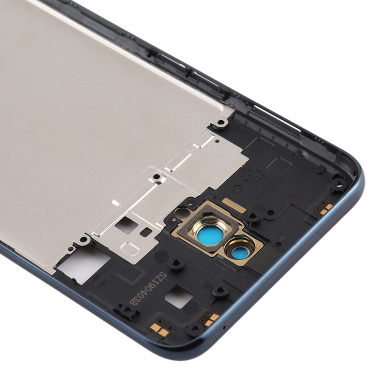 For OPPO A9 Middle Board (Dark Blue) - Frame Bezel Plate by PMC Jewellery | Online Shopping South Africa | PMC Jewellery