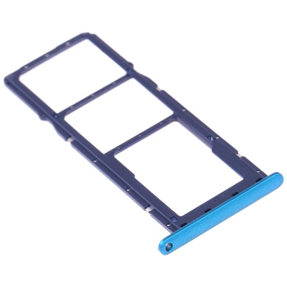 SIM Card Tray + SIM Card Tray + Micro SD Card Tray for Huawei Y7 (2019) / Y7 Pro (2019) / Y7 Prime (2019) (Blue) - Card Socket by PMC Jewellery | Online Shopping South Africa | PMC Jewellery