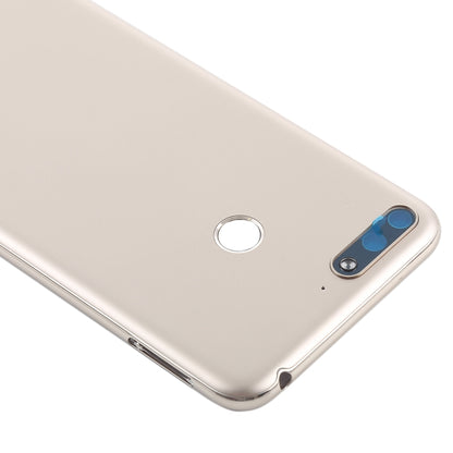 Back Cover with Side Keys for Huawei Y6 (2018)(Gold) - Back Cover by PMC Jewellery | Online Shopping South Africa | PMC Jewellery | Buy Now Pay Later Mobicred