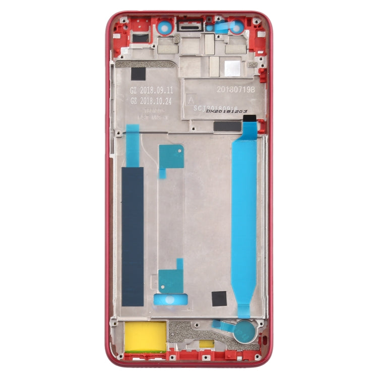Middle Frame Bezel Plate for Asus Zenfone 5 Lite ZC600KL(Red) - Frame Bezel Plate by PMC Jewellery | Online Shopping South Africa | PMC Jewellery | Buy Now Pay Later Mobicred