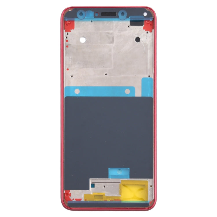 Middle Frame Bezel Plate for Asus Zenfone 5 Lite ZC600KL(Red) - Frame Bezel Plate by PMC Jewellery | Online Shopping South Africa | PMC Jewellery | Buy Now Pay Later Mobicred