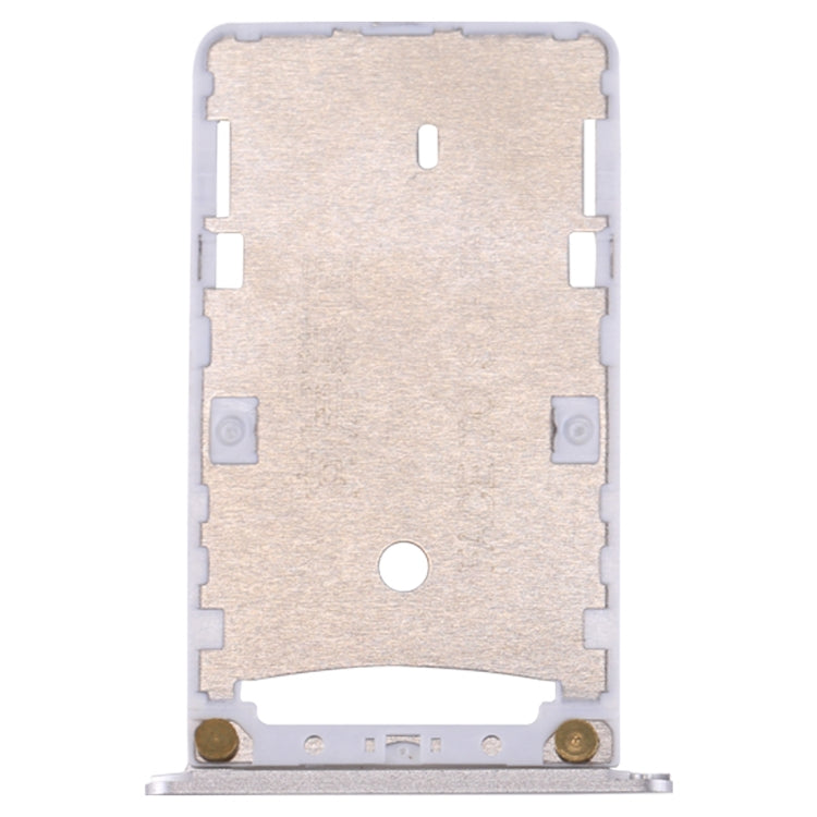 For Xiaomi Redmi 3 & 3s SIM & SIM / TF Card Tray(Silver) - Card Tray by PMc TechLife | Online Shopping South Africa | PMc TechLife | Buy Now Pay Later Mobicred