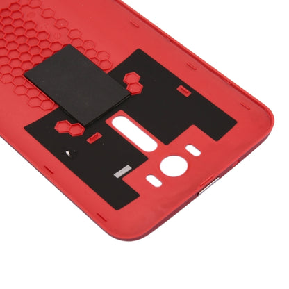 Original Brushed Texture Back Battery Cover for Asus Zenfone 2 Laser / ZE601KL (Red) - Back Cover by PMC Jewellery | Online Shopping South Africa | PMC Jewellery | Buy Now Pay Later Mobicred