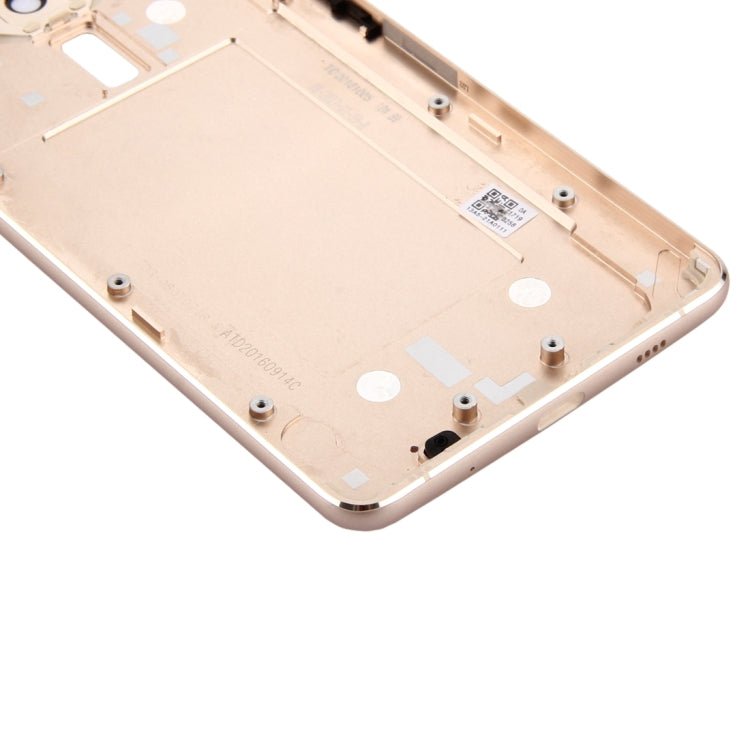Original Aluminium Alloy Back Battery Cover for Asus Zenfone 3 Deluxe / ZS570KL (Shimmer Gold) - Back Cover by PMC Jewellery | Online Shopping South Africa | PMC Jewellery | Buy Now Pay Later Mobicred