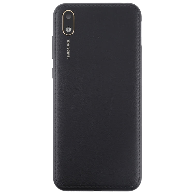 Battery Back Cover with Camera Lens & Side Keys for Huawei Y5 (2019)(Black) - Back Cover by PMC Jewellery | Online Shopping South Africa | PMC Jewellery