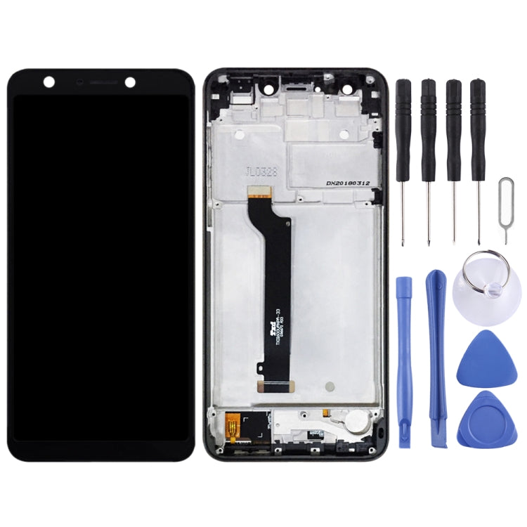 OEM LCD Screen for Asus ZenFone 5 Lite X017DA ZC600KL S630 SDM630 Digitizer Full Assembly with Frame（Black) - LCD Screen by PMC Jewellery | Online Shopping South Africa | PMC Jewellery