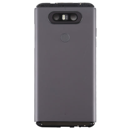 Battery Back Cover with Camera Lens & Fingerprint Sensor for LG V20 Mini(Grey) - For LG by PMC Jewellery | Online Shopping South Africa | PMC Jewellery | Buy Now Pay Later Mobicred