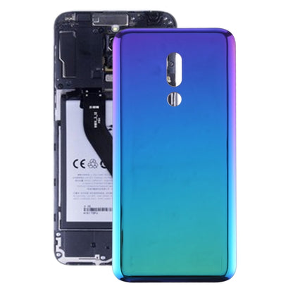 For Meizu 16th M822Q M822H Battery Back Cover (Blue) - Back Cover by PMC Jewellery | Online Shopping South Africa | PMC Jewellery | Buy Now Pay Later Mobicred