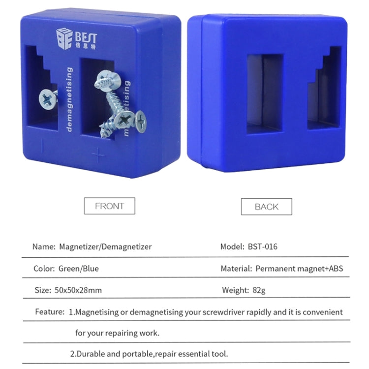 BEST BST-016 Magnetizer Demagnetizer Tool(Green) - free shipping - PMC TechLife - Order now!