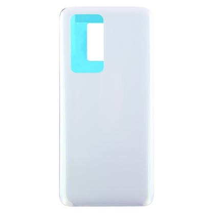 Back Cover for Huawei P40 Pro(White) - Back Cover by PMC Jewellery | Online Shopping South Africa | PMC Jewellery | Buy Now Pay Later Mobicred