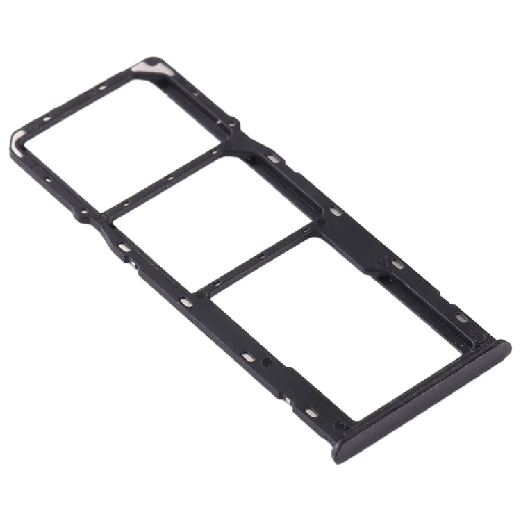 For OPPO Realme 5 SIM Card Tray + SIM Card Tray + Micro SD Card Tray (Black) - Card Socket by PMC Jewellery | Online Shopping South Africa | PMC Jewellery | Buy Now Pay Later Mobicred