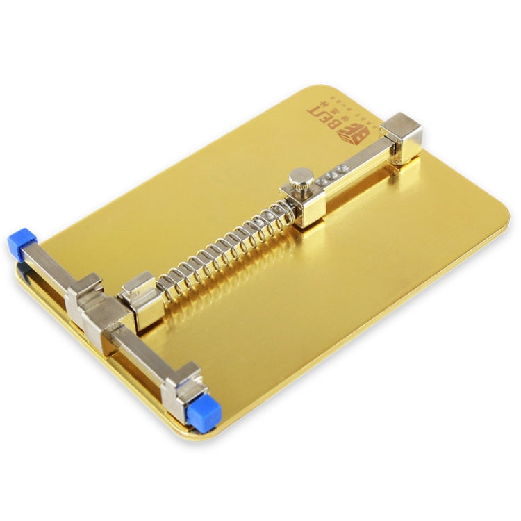 BST- 001C Stainless Steel Circuit Board soldering desoldering PCB Repair Holder Fixtures Cell Phone Repair Tool(Gold) - Repair Fixture by BEST | Online Shopping South Africa | PMC TechLife | Buy Now Pay Later Mobicred