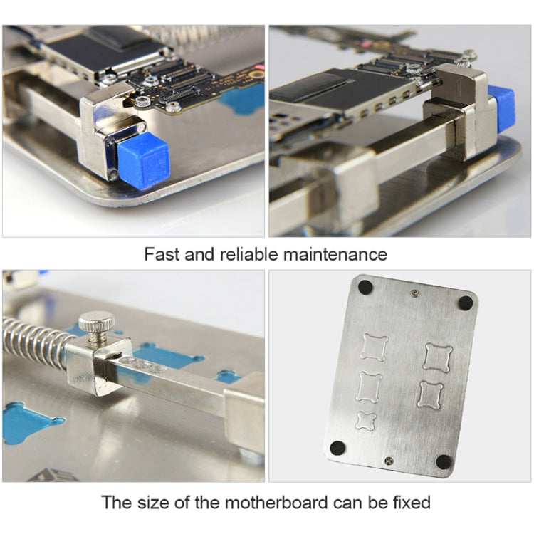 BEST- 001D Stainless Steel Circuit Board Soldering Desoldering PCB Repair Holder Fixtures Mobile Phone Repairing Tool - Repair Fixture by BEST | Online Shopping South Africa | PMC TechLife | Buy Now Pay Later Mobicred