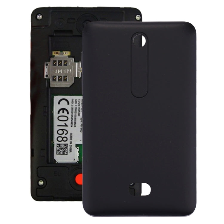 Battery Back Cover for Nokia Asha 501 (Black) - Back Cover by PMC Jewellery | Online Shopping South Africa | PMC Jewellery