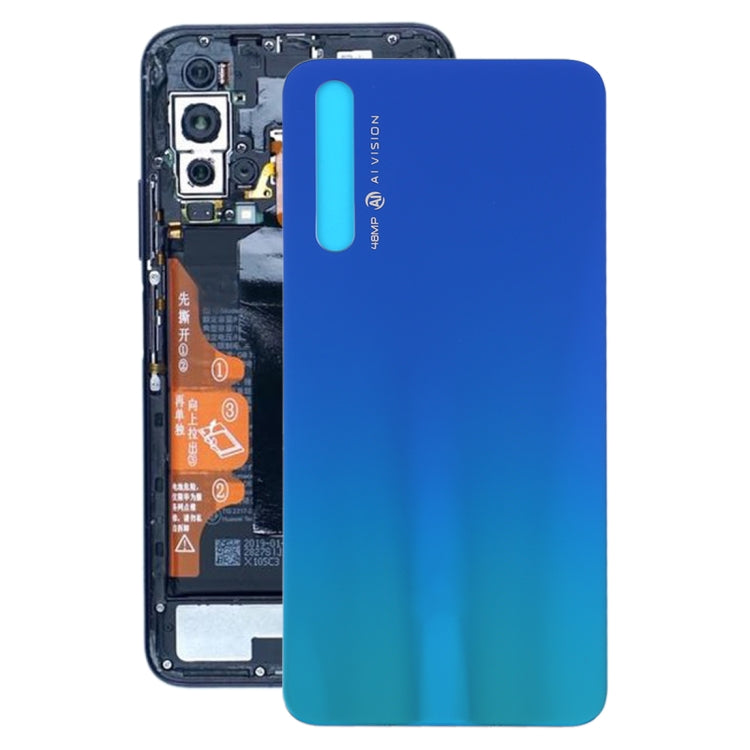 Battery Back Cover for Huawei Honor 20S(Blue) - Back Cover by PMC Jewellery | Online Shopping South Africa | PMC Jewellery | Buy Now Pay Later Mobicred