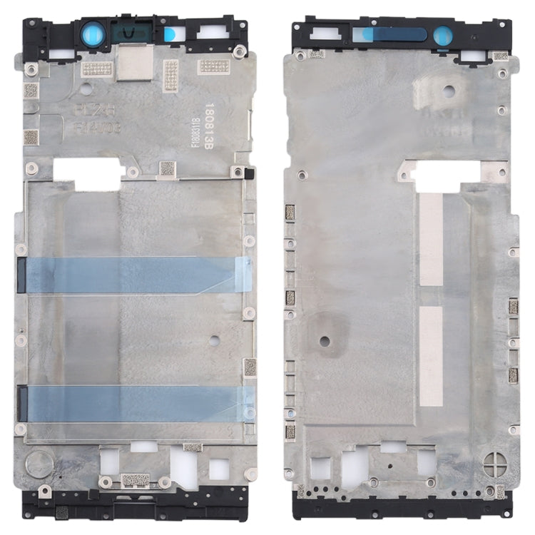 Middle Frame Bezel Plate for Nokia 6.1 / 6 (2018) TA-1043 TA-1045 TA-1050 TA-1054 TA-1068 (Black) - Full Housing Cover by PMC Jewellery | Online Shopping South Africa | PMC Jewellery | Buy Now Pay Later Mobicred