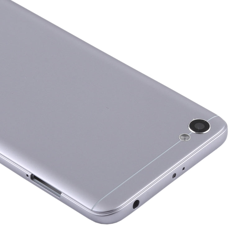 Back Cover with Camera Lens & Side Keys for Xiaomi Redmi Note 5A(Grey) - Back Cover by PMC Jewellery | Online Shopping South Africa | PMC Jewellery | Buy Now Pay Later Mobicred