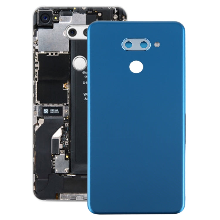 Battery Back Cover for LG K40S / LM-X430(Blue) - For LG by PMC Jewellery | Online Shopping South Africa | PMC Jewellery | Buy Now Pay Later Mobicred