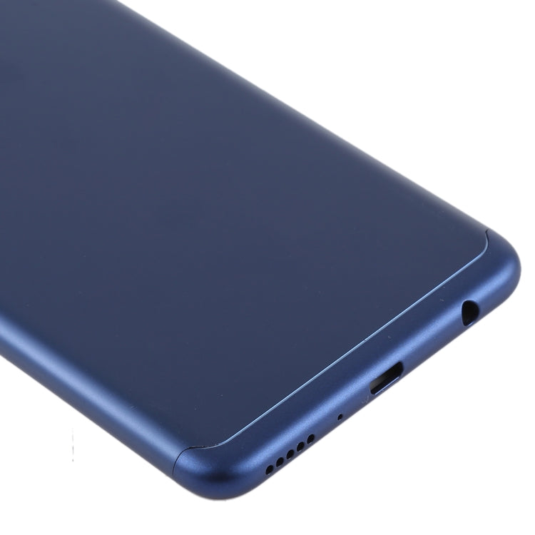 Back Cover with Camera Lens & Side Keys for Huawei Enjoy 8 Plus(Blue) - Back Cover by PMC Jewellery | Online Shopping South Africa | PMC Jewellery | Buy Now Pay Later Mobicred