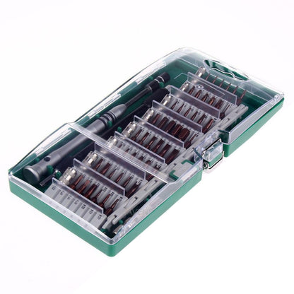 60 in 1 S2 Tool Steel Precision Screwdriver Nutdriver Bit Repair Tools Kit(Green) - Screwdriver Set by PMC Jewellery | Online Shopping South Africa | PMC Jewellery | Buy Now Pay Later Mobicred