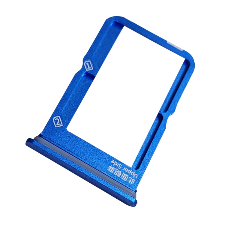 For Vivo iQOO SIM Card Tray + SIM Card Tray (Blue) - Card Socket by PMC Jewellery | Online Shopping South Africa | PMC Jewellery | Buy Now Pay Later Mobicred