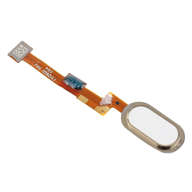 For Vivo Y66 / Y67 Fingerprint Sensor Flex Cable(Gold) - Flex Cable by PMC Jewellery | Online Shopping South Africa | PMC Jewellery