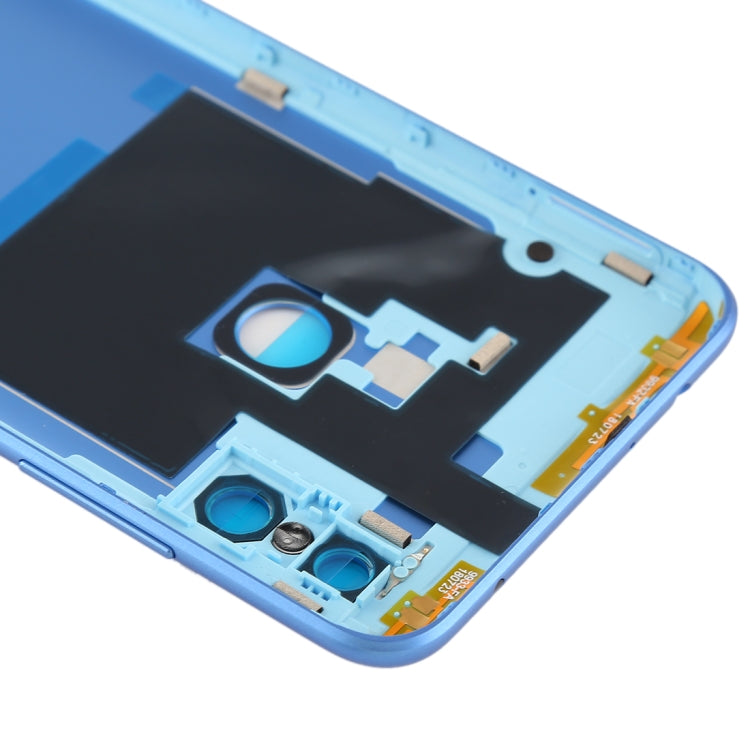 Battery Back Cover with Side Keys for Xiaomi Redmi Note 6 Pro(Blue) - Back Cover by PMC Jewellery | Online Shopping South Africa | PMC Jewellery | Buy Now Pay Later Mobicred