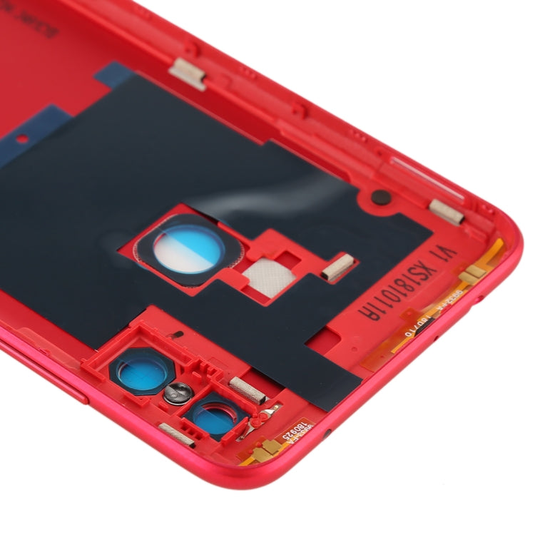 Battery Back Cover with Side Keys for Xiaomi Redmi Note 6 Pro(Red) - Back Cover by PMC Jewellery | Online Shopping South Africa | PMC Jewellery | Buy Now Pay Later Mobicred