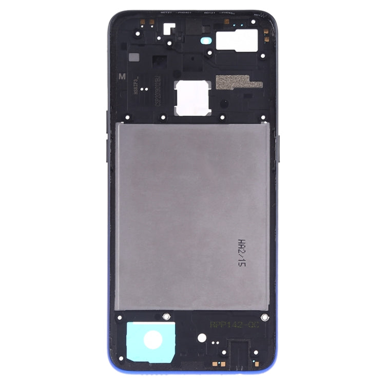 For OPPO F9 / A7X Middle Frame Bezel Plate (Twilight Blue) - Frame Bezel Plate by PMC Jewellery | Online Shopping South Africa | PMC Jewellery | Buy Now Pay Later Mobicred