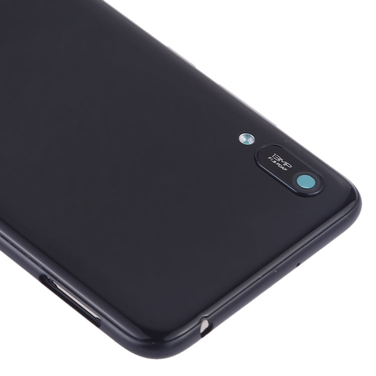 Battery Back Cover with Camera Lens & Side Keys for Huawei Y6 (2019)(Black) - Back Cover by PMC Jewellery | Online Shopping South Africa | PMC Jewellery