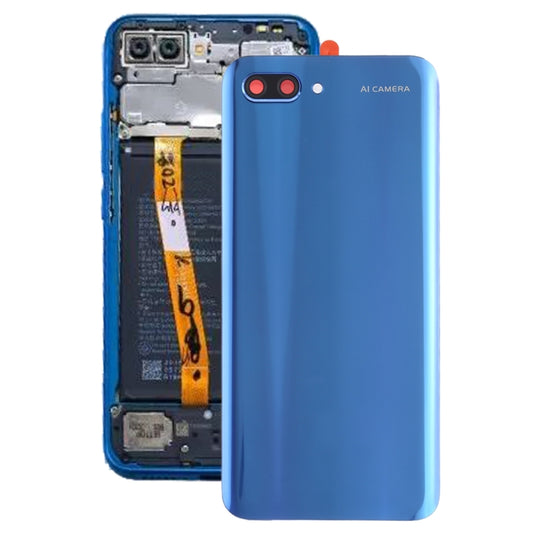 Battery Back Cover with Camera Lens for Huawei Honor 10(Blue) - Back Cover by PMC Jewellery | Online Shopping South Africa | PMC Jewellery | Buy Now Pay Later Mobicred