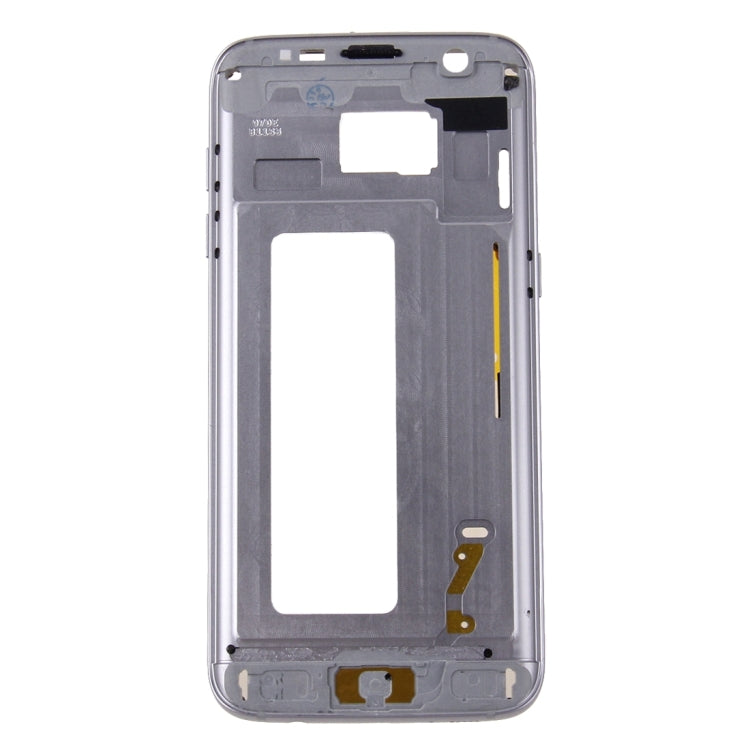 For Galaxy S7 Edge / G935 Front Housing LCD Frame Bezel Plate (Grey) - free shipping - PMc TechLife - Order now!