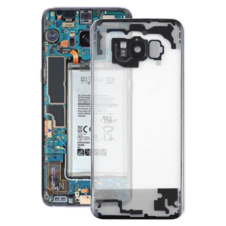 For Samsung Galaxy S8 + / G955 G955F G955FD G955U G955A G955P G955T G955V G955R4 G955W G9550 Transparent Battery Back Cover with Camera Lens Cover (Transparent) - free shipping - PMc TechLife - Order now!