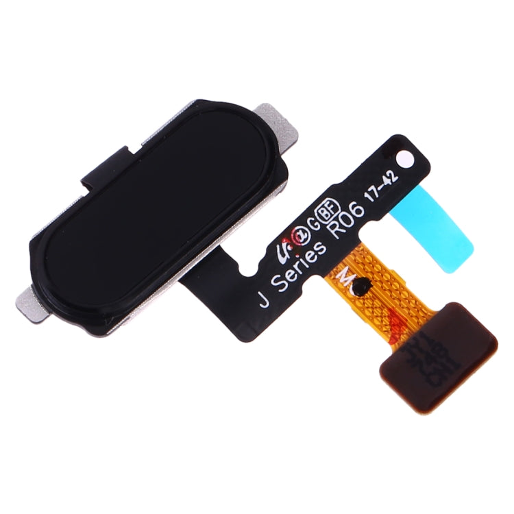 For Galaxy J7 (2017) SM-J730F/DS SM-J730/DS Fingerprint Sensor Flex Cable(Black) - Flex Cable by PMC Jewellery | Online Shopping South Africa | PMC Jewellery | Buy Now Pay Later Mobicred