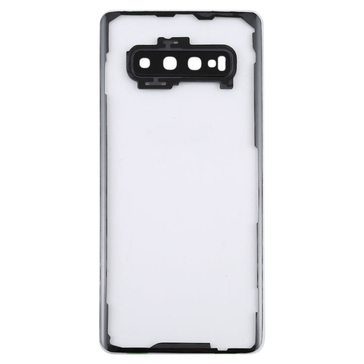 For Samsung Galaxy S10+ SM-G9750 G975F Transparent Battery Back Cover with Camera Lens Cover (Transparent) - free shipping - PMc TechLife - Order now!