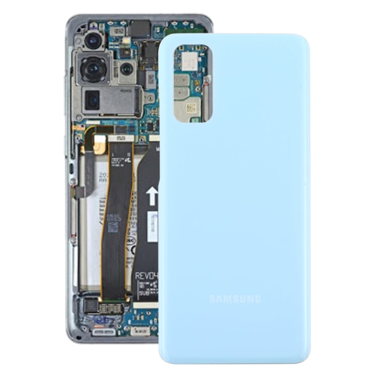 For Samsung Galaxy S20 Battery Back Cover (Blue) - Back Cover by PMC Jewellery | Online Shopping South Africa | PMC Jewellery | Buy Now Pay Later Mobicred