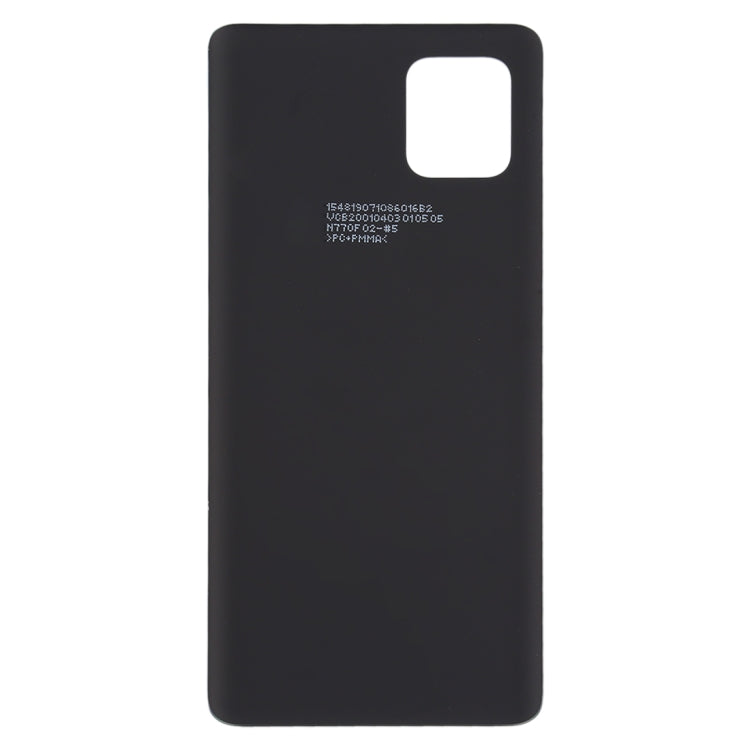 For Samsung Galaxy A91 Battery Back Cover (Black) - Back Cover by PMC Jewellery | Online Shopping South Africa | PMC Jewellery | Buy Now Pay Later Mobicred