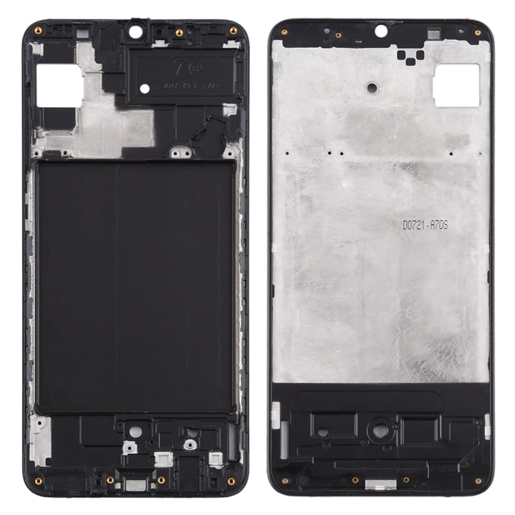 For Samsung Galaxy A70s  Front Housing LCD Frame Bezel Plate (Black) - free shipping - PMc TechLife - Order now!