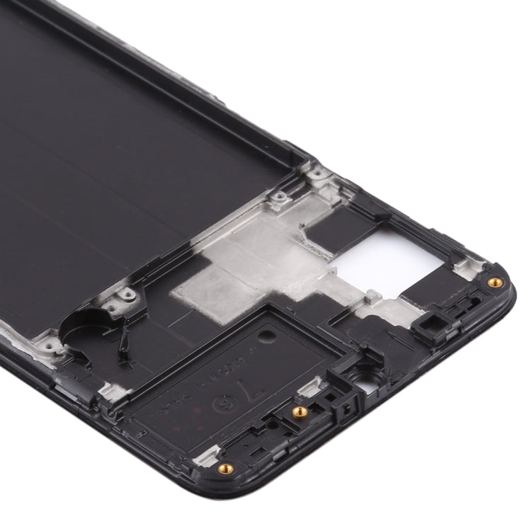 For Samsung Galaxy A70s  Front Housing LCD Frame Bezel Plate (Black) - free shipping - PMc TechLife - Order now!