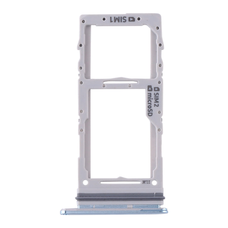 For Samsung Galaxy S20+ / Galaxy S20 Ultra SIM Card Tray + SIM Card Tray / Micro SD Card Tray (Blue) - free shipping - PMc TechLife - Order now!