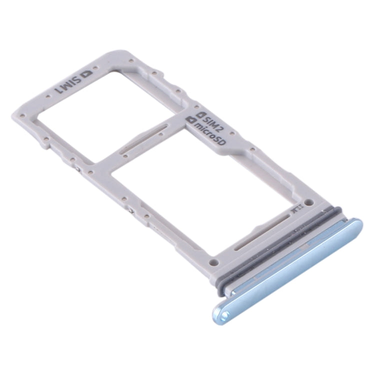 For Samsung Galaxy S20+ / Galaxy S20 Ultra SIM Card Tray + SIM Card Tray / Micro SD Card Tray (Blue) - free shipping - PMc TechLife - Order now!